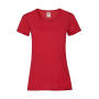 Ladies Valueweight T - Red - S (10)