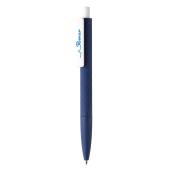X3 pen smooth touch, donkerblauw, wit