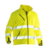 1202 Hi-vis softshell jacket geel 4xl