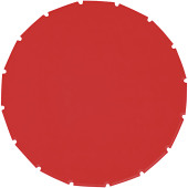 Clic clac hartvormige aardbeiensnoep - Mat rood