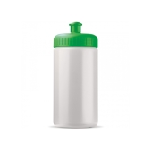 Sportbidon classic 500ml - Wit / Groen