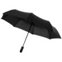Traveler 21.5" opvouwbare automatische paraplu - Zwart