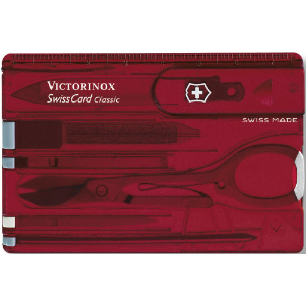 Nylon Victorinox Swisscard Classic multitool zwart