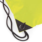 Premium Gymsac - Fluorescent Yellow - One Size