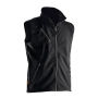 7502 Light softshell vest zwart 4xl