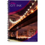 Desk-Mate® A4 spiraal notitieboek - Wit/Zwart - 50 pages