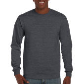 Ultra Cotton Adult T-Shirt LS - Dark Heather - 5XL