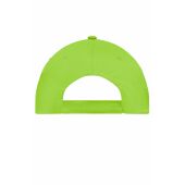 MB001 5 Panel Promo Cap Lightly Laminated - lime-green - one size