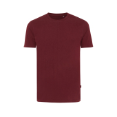 Iqoniq Bryce t-shirt i genanvendt bomuld, bordeauxrød (XS)