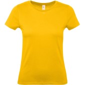 #E150 Ladies' T-shirt Gold XS