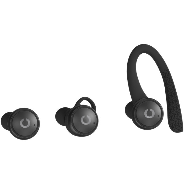 Prixton TWS160S sport Bluetooth® 5.0 earbuds - Solid black