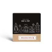 Sint letter S melkchocolade 40 gram Sint letter S melkchocolade 40 gram