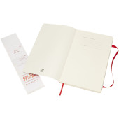 Moleskine Classic L softcover notitieboek - gelinieerd - Scarlet rood