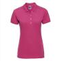 Ladies Fitted Stretch Polo, Fuchsia, S, RUS
