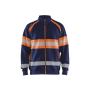Sweatshirt met rits High vis