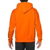 Gildan Sweater Hooded HeavyBlend for him 21 safety orange L