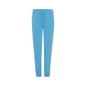 Iqoniq Cooper gerecycled katoenen joggingbroek, tranquil blue (XXL)