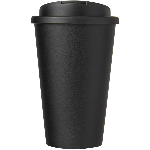 Americano® 350 ml tumbler with spill-proof lid - Solid black