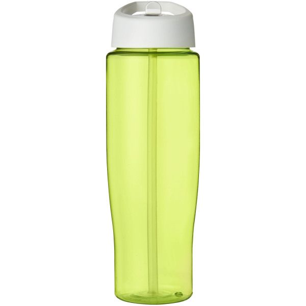 H2O Active® Tempo 700 ml spout lid sport bottle - Lime/White