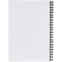 Desk-Mate® A5 spiraal notitieboek - Wit/Zwart - 50 pages