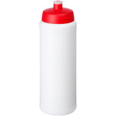 Baseline® Plus grip 750 ml sportflaska med sportlock - Vit/Röd
