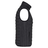 Ladies' lightweight sleeveless down jacket Marl Dark Grey L