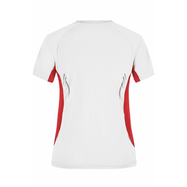 Ladies' Running-T - white/red - XXL