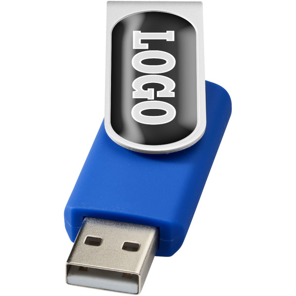 Rotate Doming USB stick 1 tot 32Gb full colour druk optie