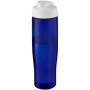 H2O Active® Eco Tempo drinkfles van 700 ml met klapdeksel - Wit/Blauw
