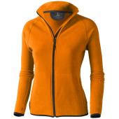 Brossard fleece dames jas met ritssluiting - Oranje - M