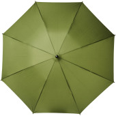 Bella 58 cm vindfast paraply med automatisk åbning - Armygrøn