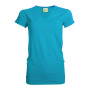 Lemon & Soda T-shirt V-neck cot/elast SS for her 313c Turquoise-XL Lemon & Soda T-shirt V-neck cot/elast SS for her 313c Turquoise-XL
