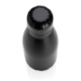 Solid colour vacuum stainless steel bottle 260ml, black