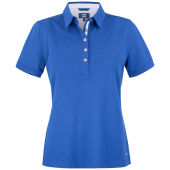 Advantage premium polo dames blauw xs