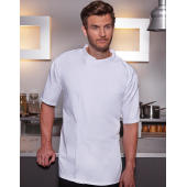 Chef's Shirt Basic Short Sleeve - White