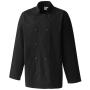 Long Sleeve Chef's Jacket, Black, 3XL, Premier
