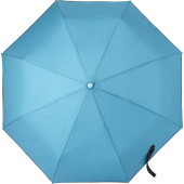 Pongee paraplu Jamelia lichtblauw