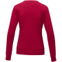 Zenon dames sweater met crewneck - Rood - XL