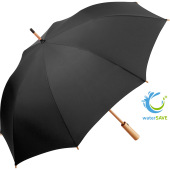 AC midsize bamboo umbrella ÖkoBrella - black wS