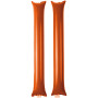 Cheer 2-piece inflatable cheering sticks - Orange
