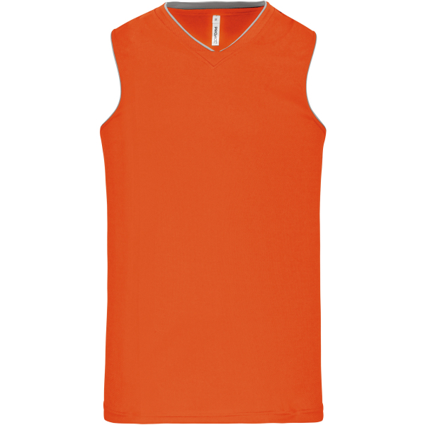 Kinderbasketbalshirt Orange 4/6 ans