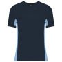 Tiger - Tweekleurig T-shirt Navy / Sky Blue 3XL