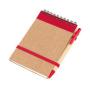 Notitieboekje RECYCLE M rood