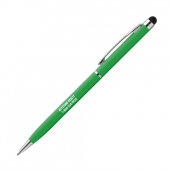 BIMINI Stylus balpen soft touch met lasergravering