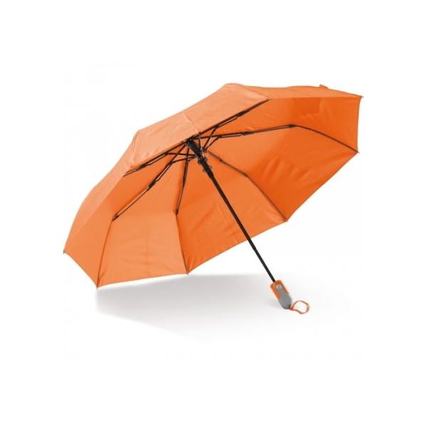 Foldable 22” umbrella auto open - Orange