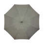 Falcone - Grote paraplu - Handopening - Windproof -  120 cm - Structuur grijs