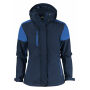 Prime Padded Softshell Lady Navy/Cobalt M