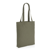 Impact AWARE™ recycled canvas tas 285gsm ongeverfd, groen