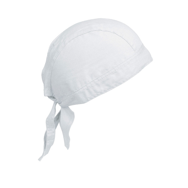 Bandana - Unisex Kopftuch White One Size