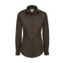 B&C Black Tie LSL Women, Coffee Bean, L